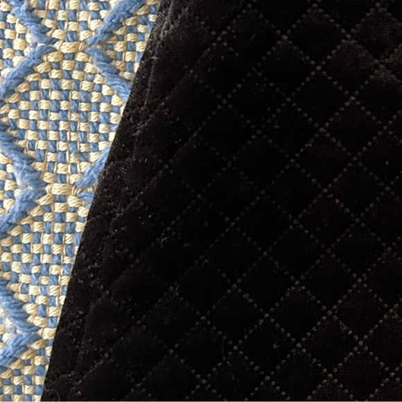 Paris Atelier Black Velvet Mini Skirt - Picture 2 of 6